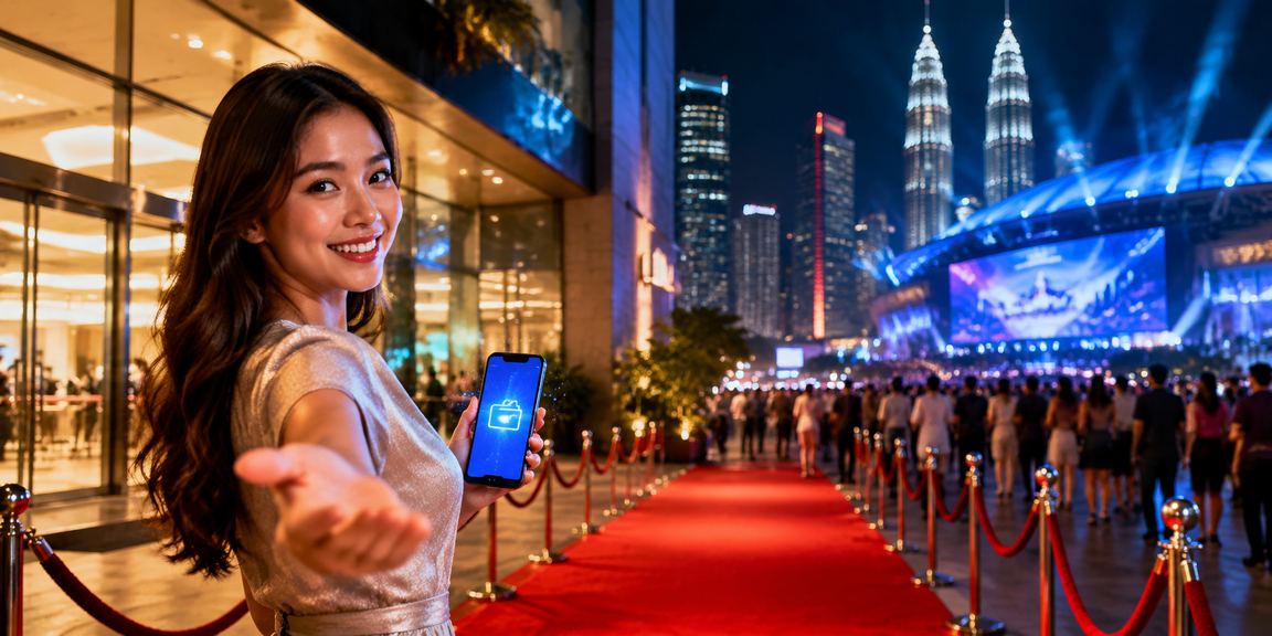 Pengguna baharu rf3 di Kuala Lumpur mendaftar akaun dalam talian dengan mudah menggunakan telefon pintar