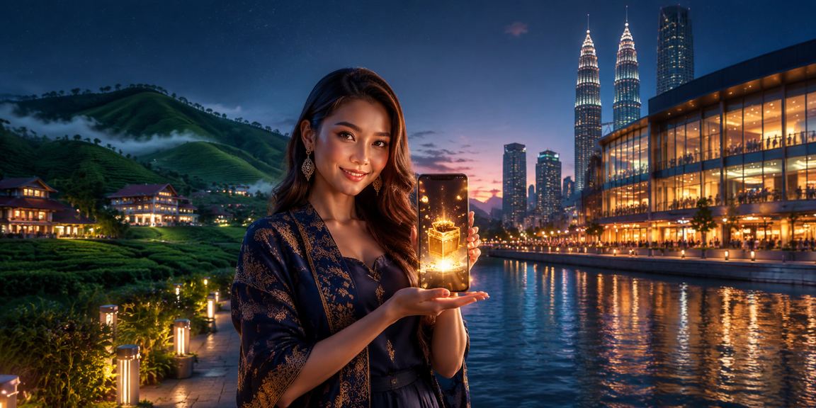 Pengguna rf3 Malaysia mengakses platform kasino dalam talian melalui telefon pintar dengan mudah