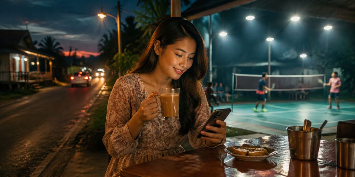 Paparan mudah alih rf3 menunjukkan antara muka responsif